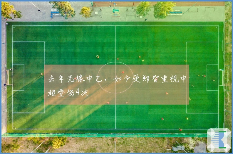 去年无缘中乙,如今受郑智重视中超登场4次